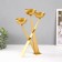 Summary Metal for 3 candles d = 8 cm "Nicole" 23x8x33.5 cm
