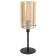 Polverara table lamp, 1x40W E27, black color