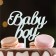 Topper "Baby Boy", lightly blue, give beautifully