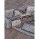 Oval Merinos sierra albina, size 150x190 cm, color Blue-Brown 2