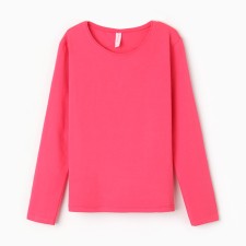 Longslit for the girl, the color of the bright pink, height 140