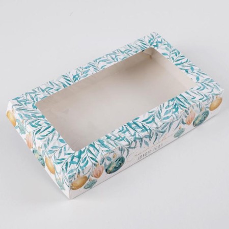 Folding box “Happy New Year!”, 20 x 12 x 4 cm, new year-2