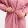 Women's summer dress with a kulisk mist size 48-50, pink color
