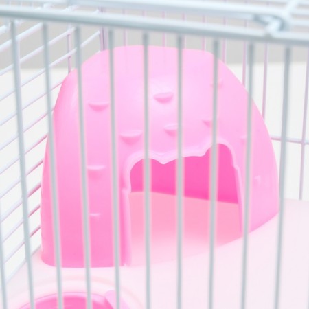 The cage for rodents "Pigzon", 23 x 17 x 26 cm, enamel, white-6