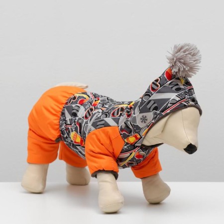 Experts for animals "Print", fleece, 3XL (DS 36-38, Osh 35-37, OG 48-52 cm), Mix