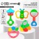 A set of rattles "Ringeous joy", 5 pcs, Kroshka I