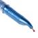 Balloon handle Flair angular for left-handed, node-bela 0.7 mm, blue rod, in a blister