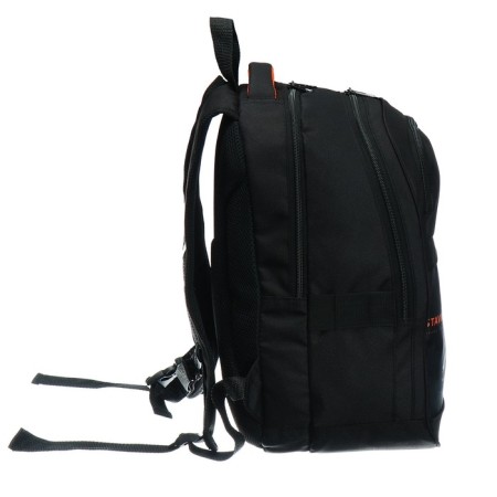 Youth backpack, 40 x 28 x 18 cm, ergonomic back, Stavia "machine", black-3