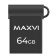 USB flash drive 64 GB Maxvi Mm Dark Grey Mini, Metal / FD64GBUSB20C10MM