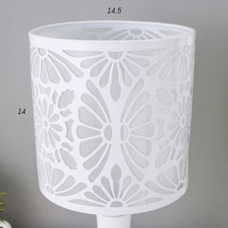 Breeze table "Breeze" 1xe27 40W white 14.5x14.5x31 cm Risalux-4