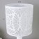 Breeze table "Breeze" 1xe27 40W white 14.5x14.5x31 cm Risalux