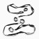 Set of bdsm oki-hips fixing belts for the bed are universal size, sling. black