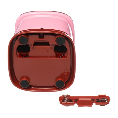 Electric sharpener (batteries are not included) operates from 2 aa burgundy burgundy/roses-5