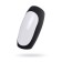 Rechargeable masturbator Erotist hailstorm, silicone, black, 14.7 cm