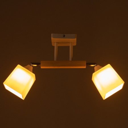 Closure Ceiling Tuscan 2HE27 40W white, tree-2