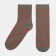 Male socks "stars" rr 41-44 (27-29 cm), khaki color