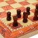 Board Game 3 in 1 "Podak": backgammon, chess, checkers, 34 x 34 cm
