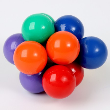 Developing toy "balls" on elastic bands, large