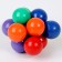 Developing toy "balls" on elastic bands, large