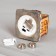 LED figure "House" 5 × 4 × 4 cm, ceramics, batteries AG13x2, glow warm white