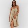 Ethel towel, col. Beige, wives. Pareo 75x150 cm, 100% polyester, 300 g/m2