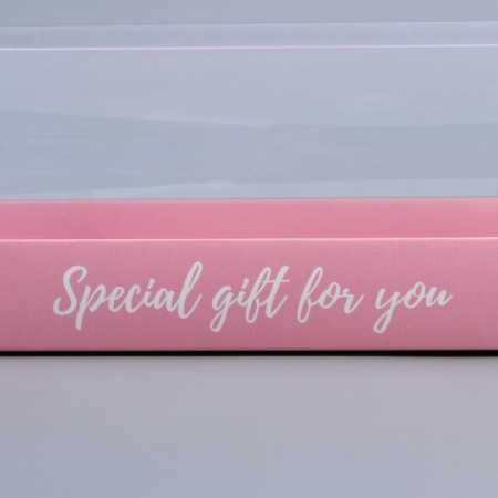Confectionery box for mousse cakes "Hearts", 27 x 8.6 x 6.5 cm-2