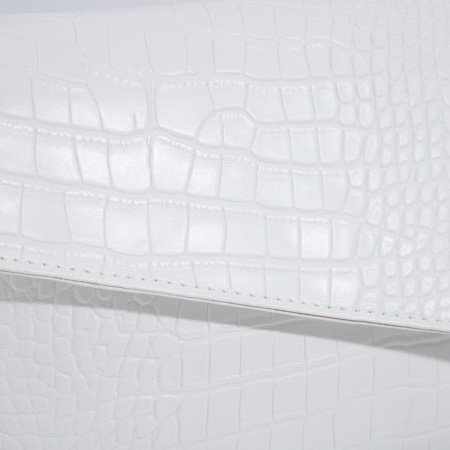 Bag-clate on the magnet, strap on the wrist, white color-3