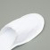 Disposable slippers, 42 size, terry, economy, white, closed cape