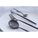 Stainless steel knife Magistro "folk", length 22 cm, black color
