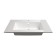 Paola Parma sink, half -vested, 75 cm, rectangular