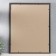 Photo frame plastic 40x50 cm, gold (plastic screen)