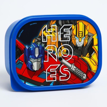 Lunch-Box rectangular 0.5 L Heroes, transformers