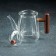 Glass tens of tenshini, 650 ml, 18 × 9.5 × 14 cm, glass sieve
