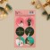 Paper stickers "Dreaming time", for gifts, 9 x 16 cm, New Year