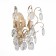 Sconces st. SL846.201.02. OoreCchini. 2x40 watts, E14, 25.5x38 cm, golden color