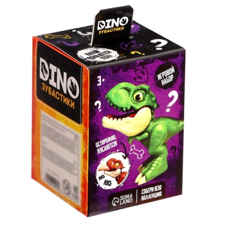 Game set "Dino tootics", 1 figure, color mix-12