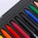 Pencils of watercolor, whole, 12 colors+2 brushes+sharpener, in a metal box wwp-12