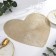 Napkin Serving shares heart ts. gold, D 38 cm
