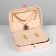 Organizer for storing jewelry "Portable box", 11 × 16 × 5 cm, pink color