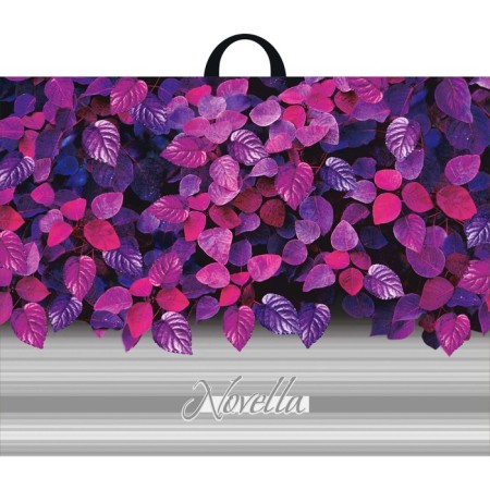 Package "Novella", polyethylene with a loop pen, 71 x 55 cm, 90 μm-1