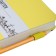 Sketchmarker sketchbook, 210 x 300 mm, 80 sheets, solid cover of artificial leather, lemon, block 140 g/m2