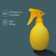 Spray gun "Lemon", 0.5 l, yellow, Greengo