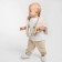 Pants for the baby Minaku: Basic Line Baby, beige color, height 62-68
