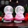 Souvenir Polystone Water Ball Music "Flamingo - Tenderness" MIX 12x8x8 cm