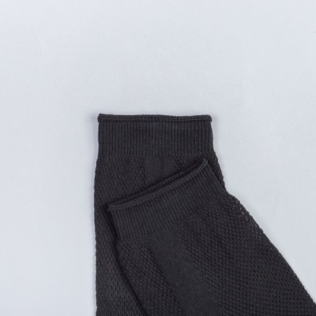 Male socks in a grid, black color, size 25-1