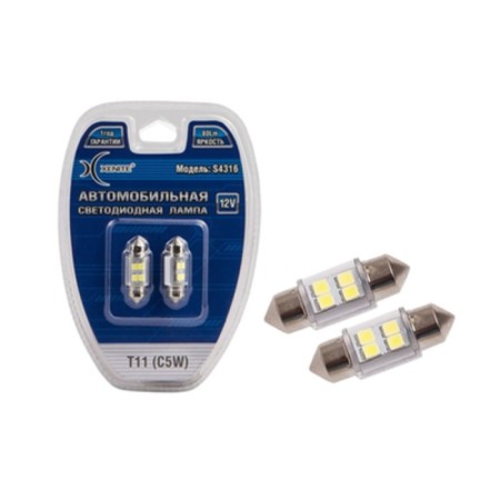 LED lamp Xenite S4316 12V (T11/C5W), 2 pcs-1