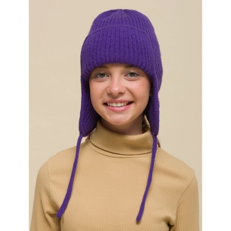 Children's hat, size 51-52, purple color
