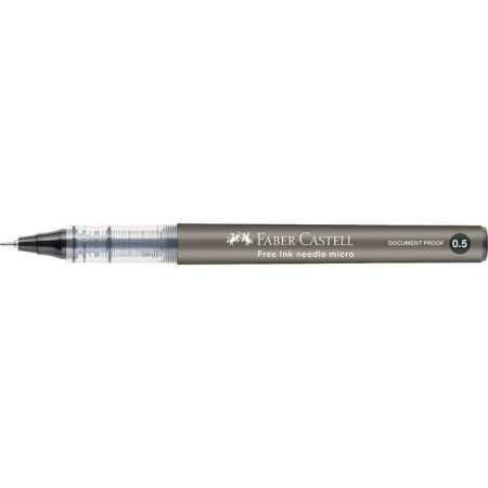 Faber-Castell Free Ink Needle, Black, 0.5 mm, disposable handle-2