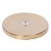 Fencing stand is height-95cm, diameter 5.1 cm, floor diameter-32cm gold