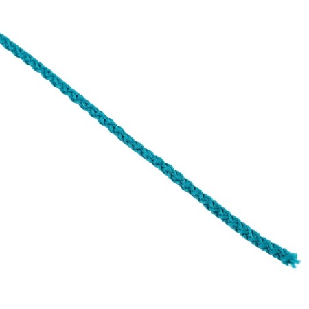 Knitting cord "Classic" without a core 100% polyester width 4mm 100m (sea wave)-1